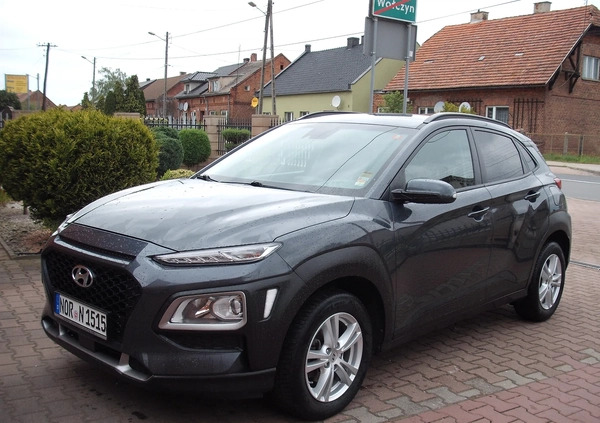 Hyundai Kona cena 62990 przebieg: 46000, rok produkcji 2019 z Maków Podhalański małe 172